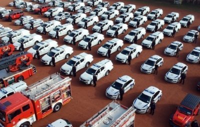 Nova vozila za vatrogasce i policajce