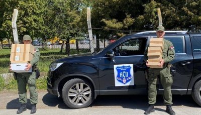 KC Zrenjanin - Donacije novosadskoj žandarmeriji, kolegama u SGP Kelebija i PPU Zrenjanin