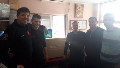 KC Bor (SG SGP Đerdap) - Uručena donacija vatrogasno-spasilačkoj jedinici u Kladovu