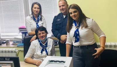 KC Novi Pazar – Donacija štampačaPredsednik KC Novi Pazar