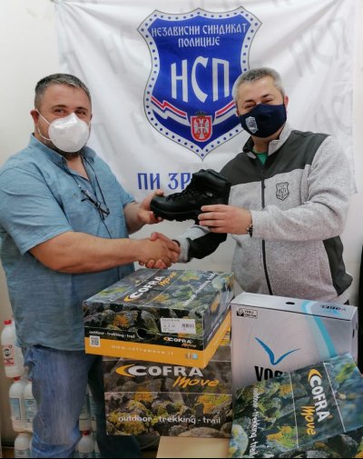 KC Zrenjanin – Donacija borbenih patika
