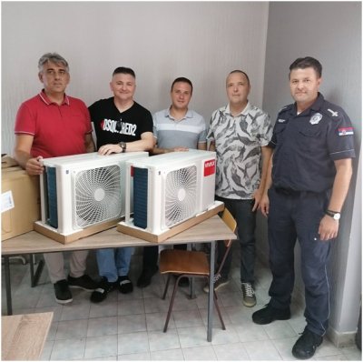 KC Požarevac – Donacija dve klime PS Žabari