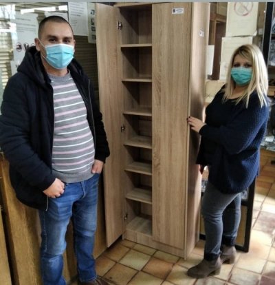 KC Beograd SG Lazarevac – Donacija ormara u PS Lazarevac