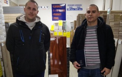 KC Beograd SG Lazarevac – Donacija laminata u PS Lazarevac