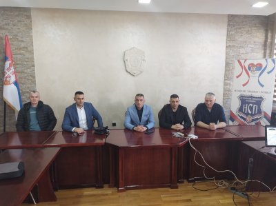 KC Zaječar - Delegacija vojnog sindikata „Gvozdeni puk“ u poseti Nezavisnom sindikatu policije u Zaječaru