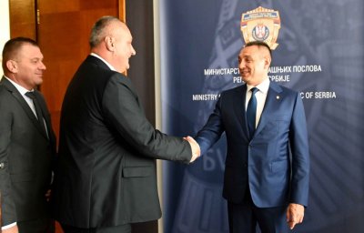 Sastanak rukovodstva NSP sa ministrom Aleksandrom Vulinom i pomoćnikom ministra Vladimirom Ilićem