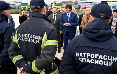 SASTANAK U UPRAVI ZA VANREDNE SITUACIJE U BEOGRADU